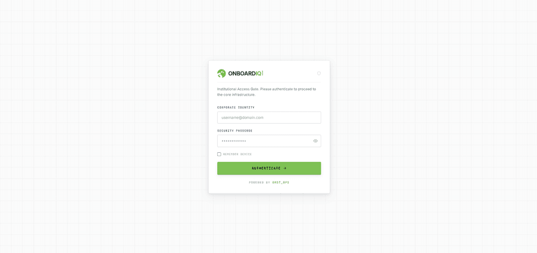 OnboardIQ Preview